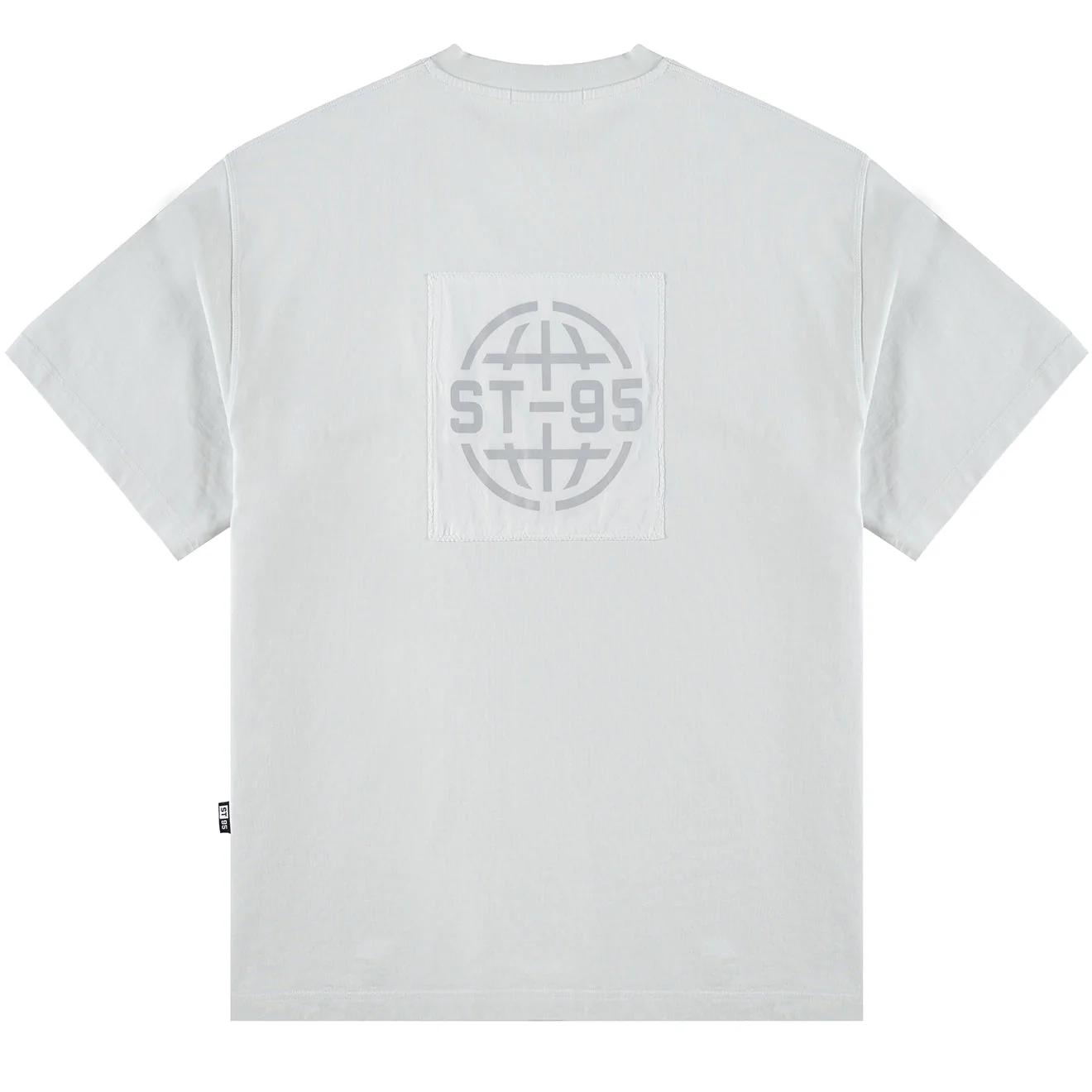 ST95 Urano Patch Oversized SS T-shirt Off White - Image 2