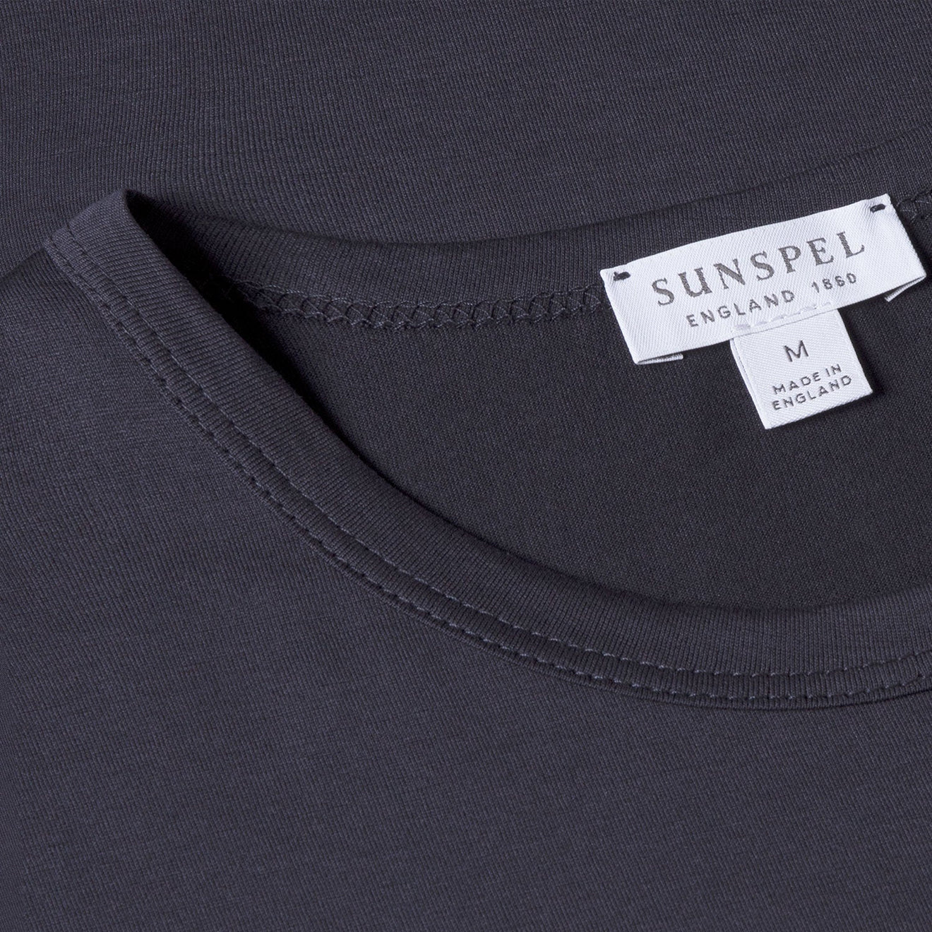 Sunspel Classic Crew T-Shirt Navy - Image 5