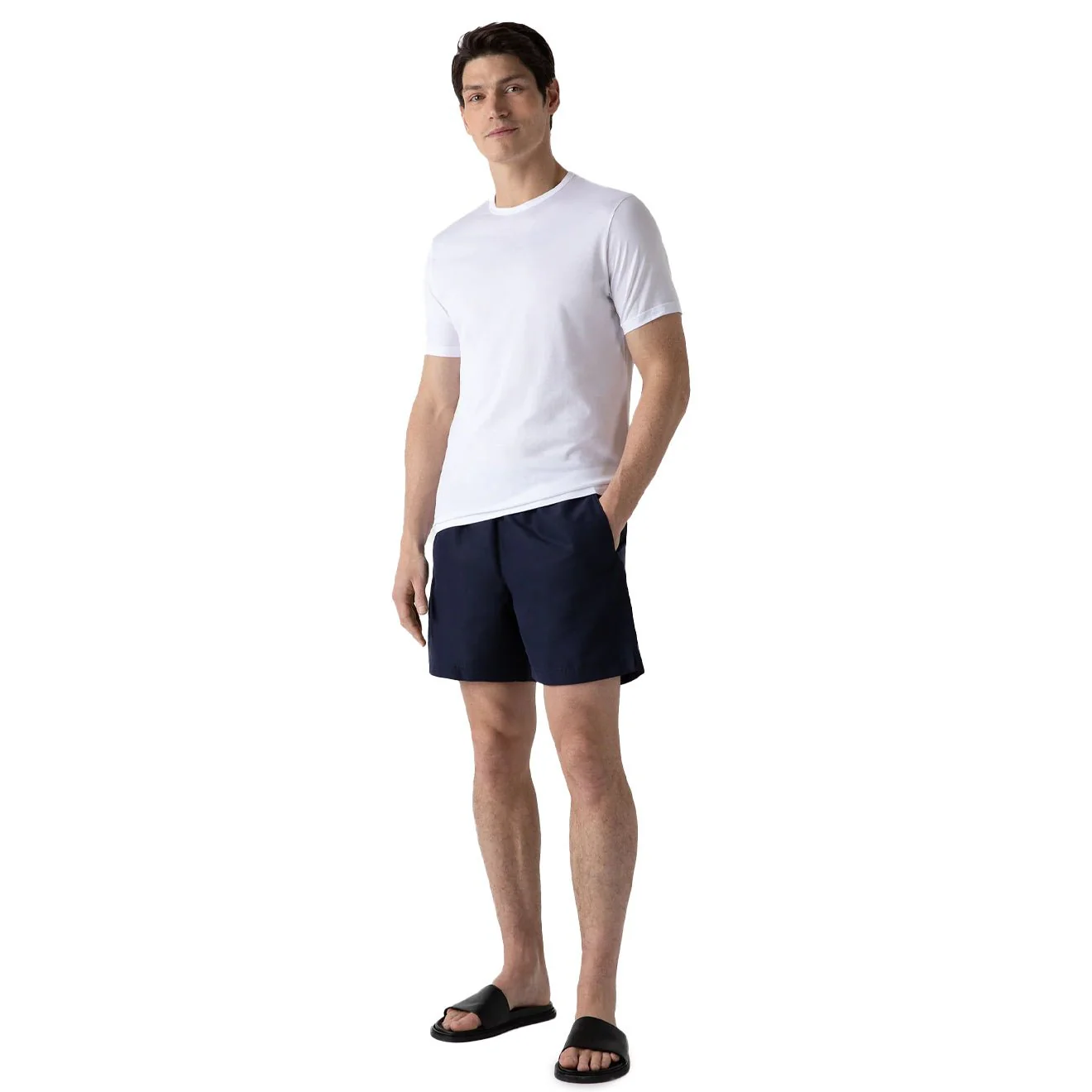 Sunspel Classic Swimshort Navy - Image 5