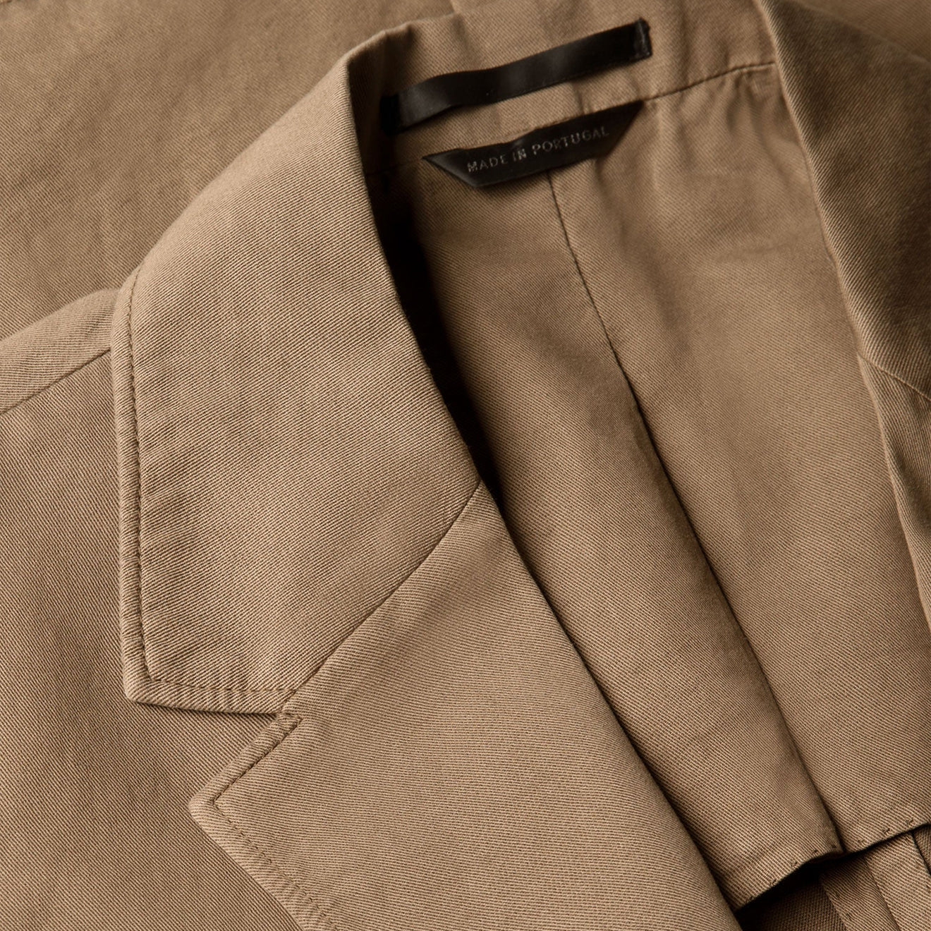 Sunspel Cotton Linen Blazer Dark Cedar - Image 5