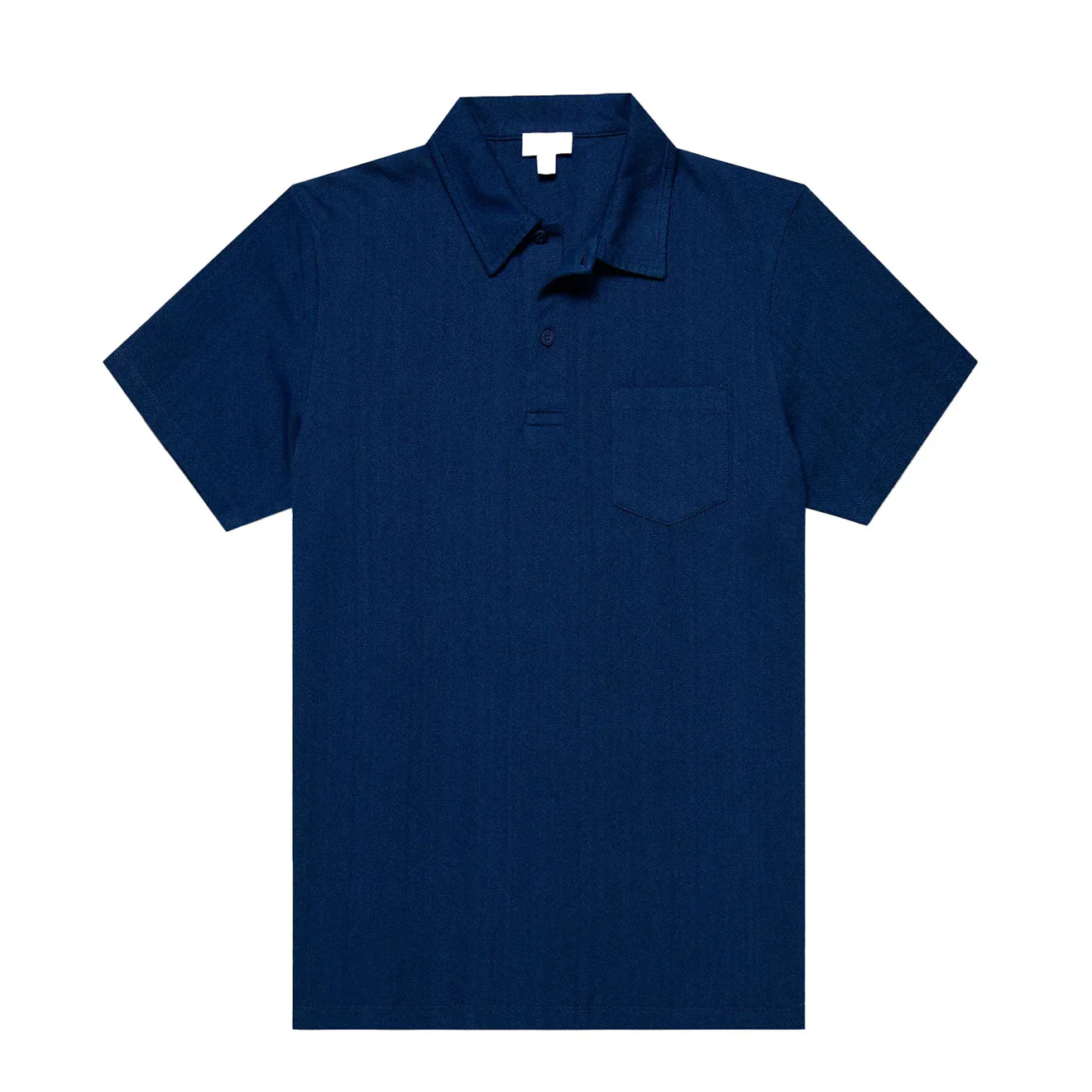 Sunspel Riviera Polo Shirt Real Indigo