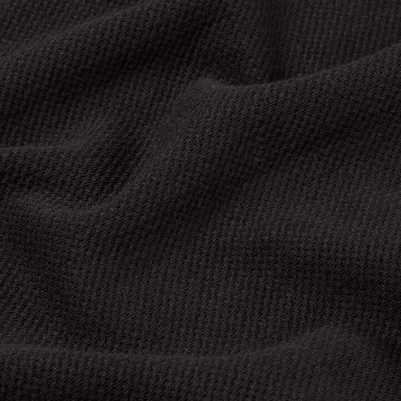 Sunspel Riviera S/S Polo Shirt Black - Image 7