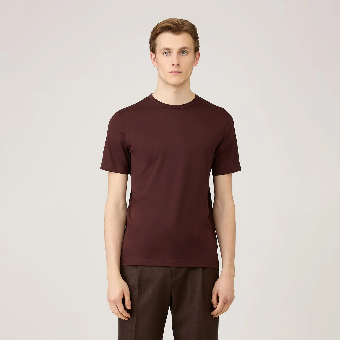 Sunspel S/S Classic T-Shirt Bakelite - Image 2