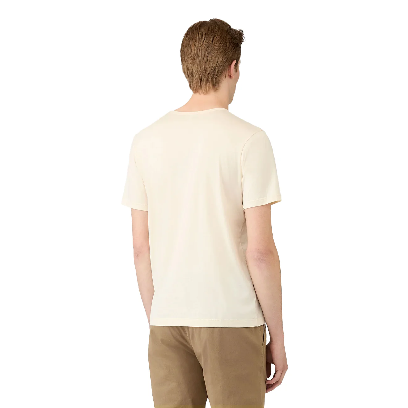 Sunspel S/S Crew Neck T-Shirt Undyed - Image 3