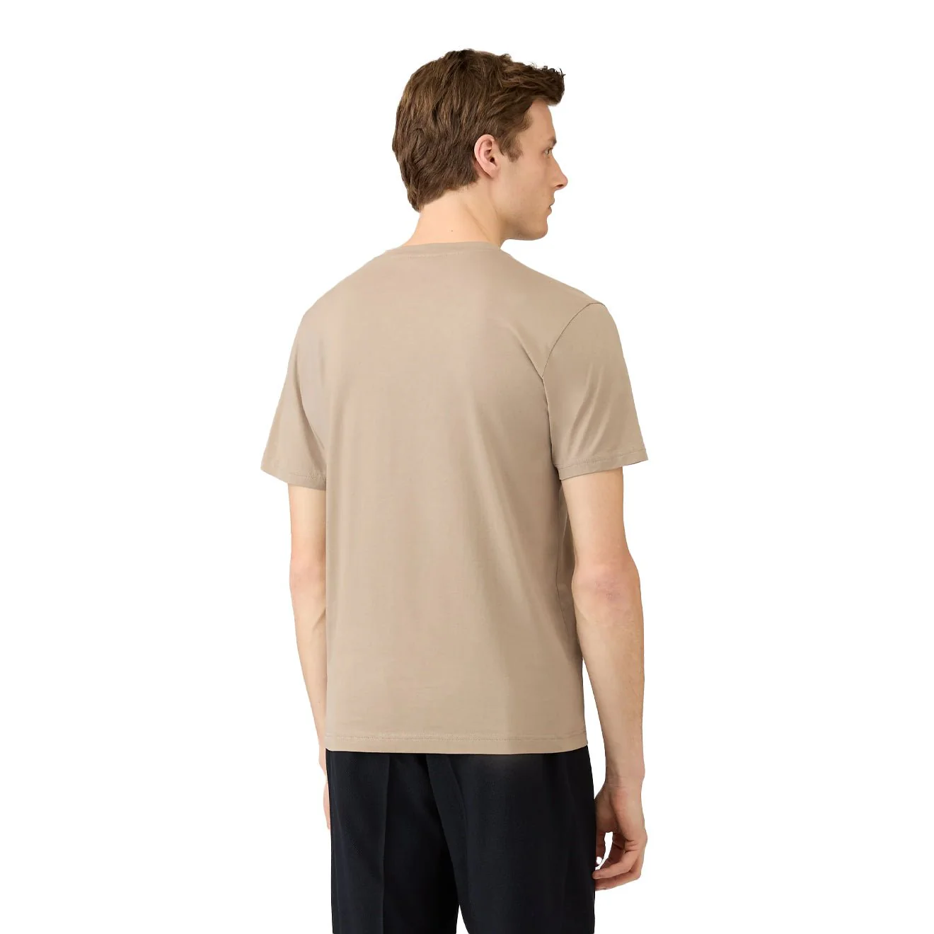 Sunspel S/S Riviera T-Shirt Mink - Image 3