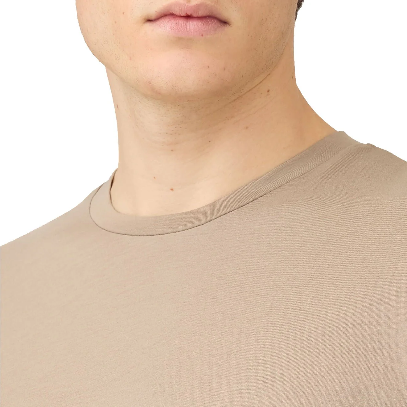 Sunspel S/S Riviera T-Shirt Mink - Image 5