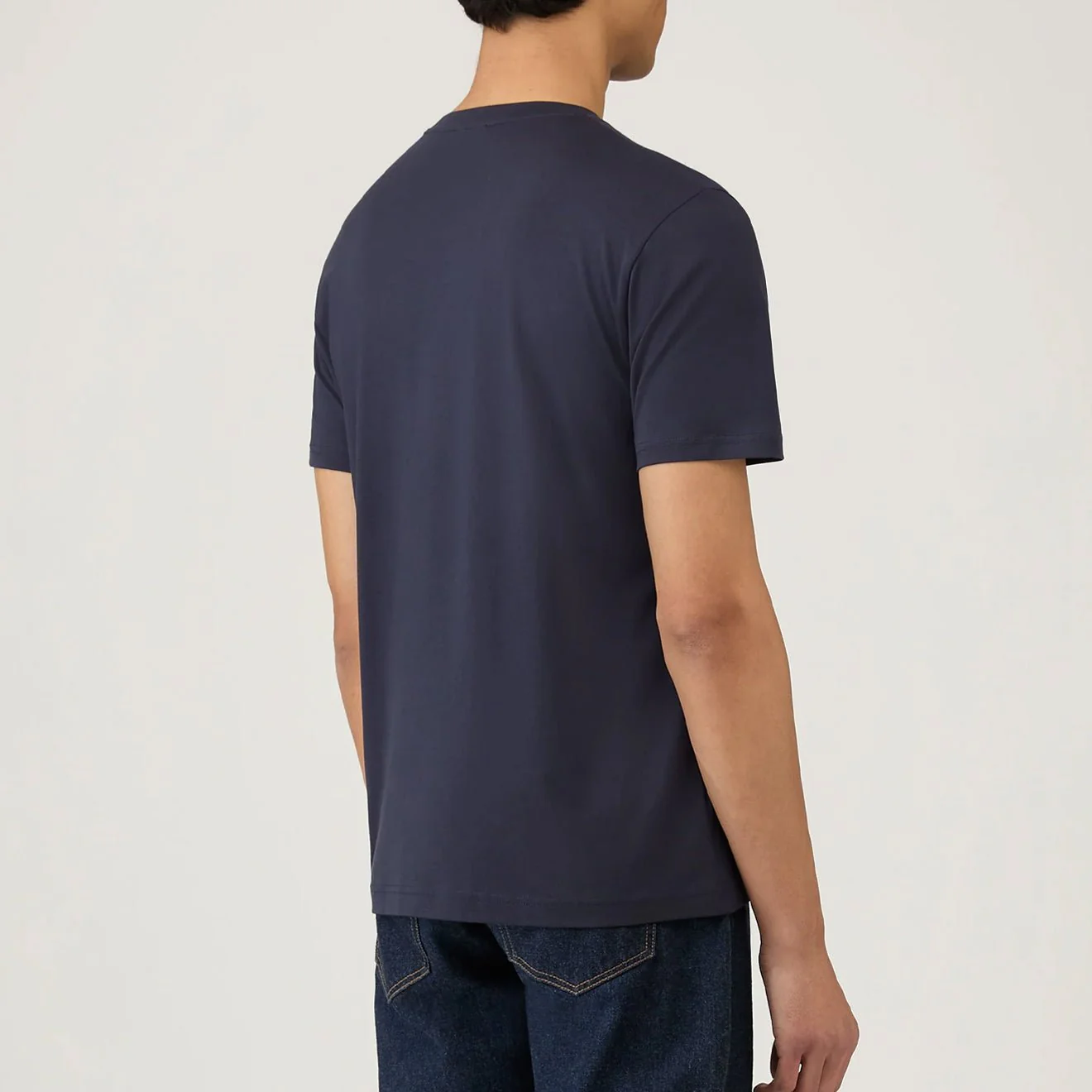 Sunspel S/S Riviera T-Shirt Navy - Image 3