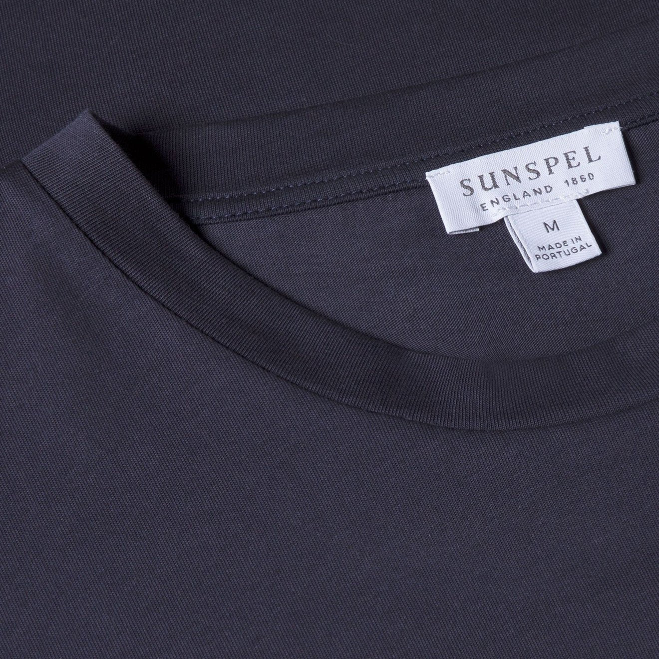 Sunspel S/S Riviera T-Shirt Navy - Image 5