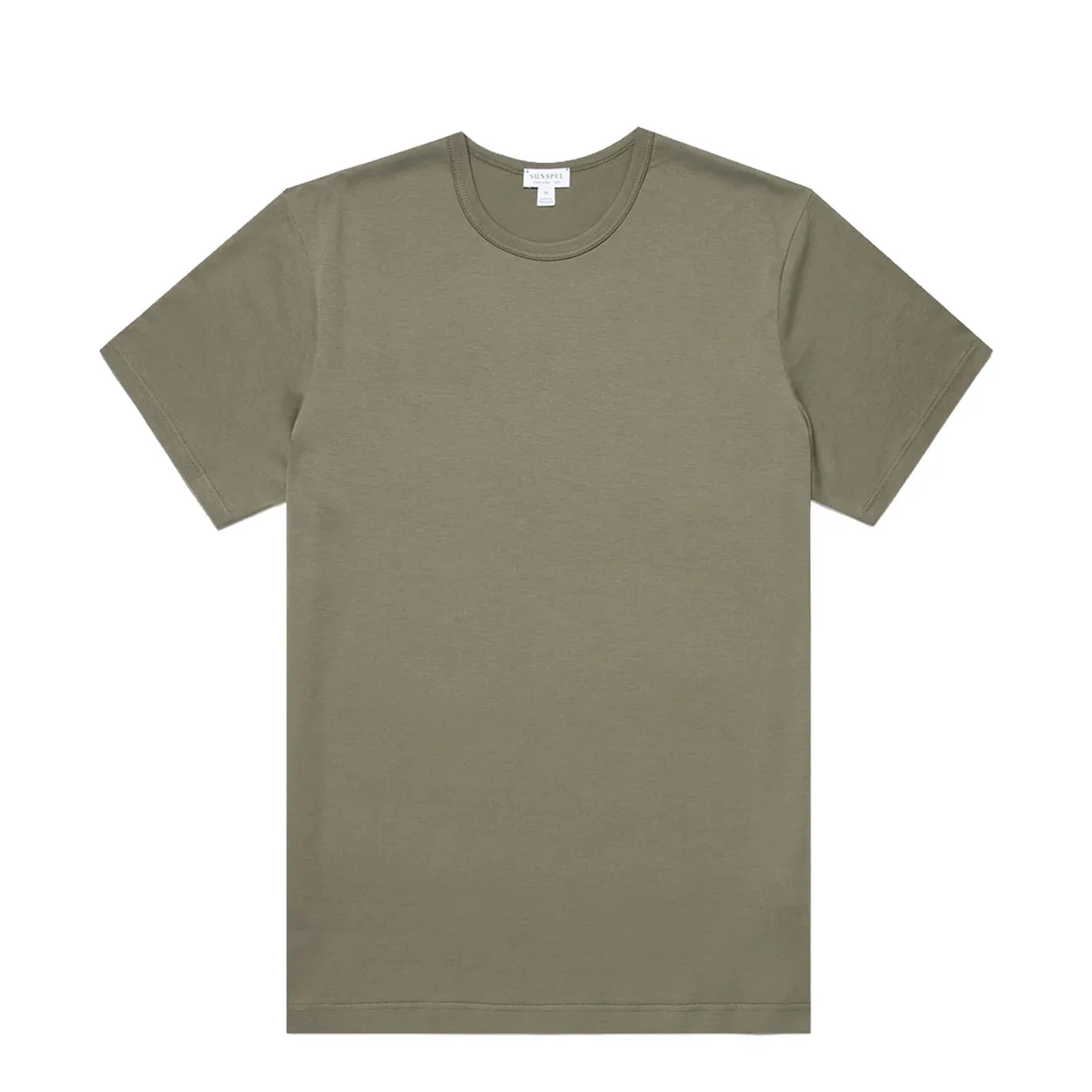 Sunspel SS Riviera T-Shirt Khaki