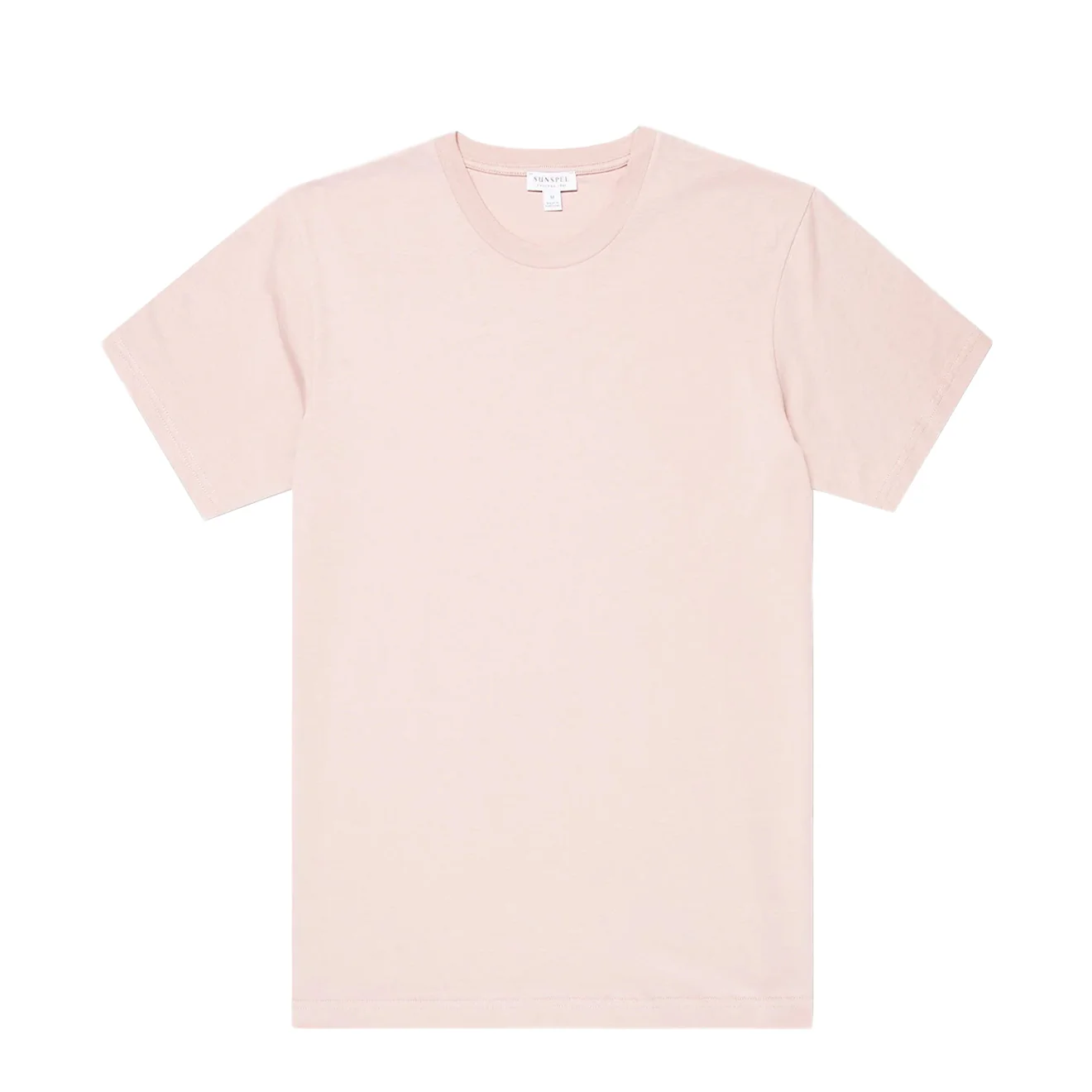 Sunspel SS Riviera T-Shirt Pale Pink