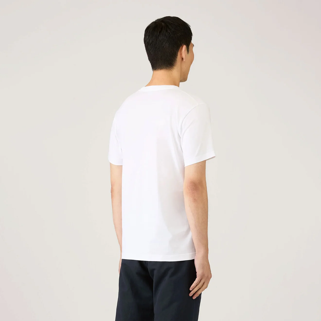 Sunspel SS Riviera T-Shirt White - Image 3