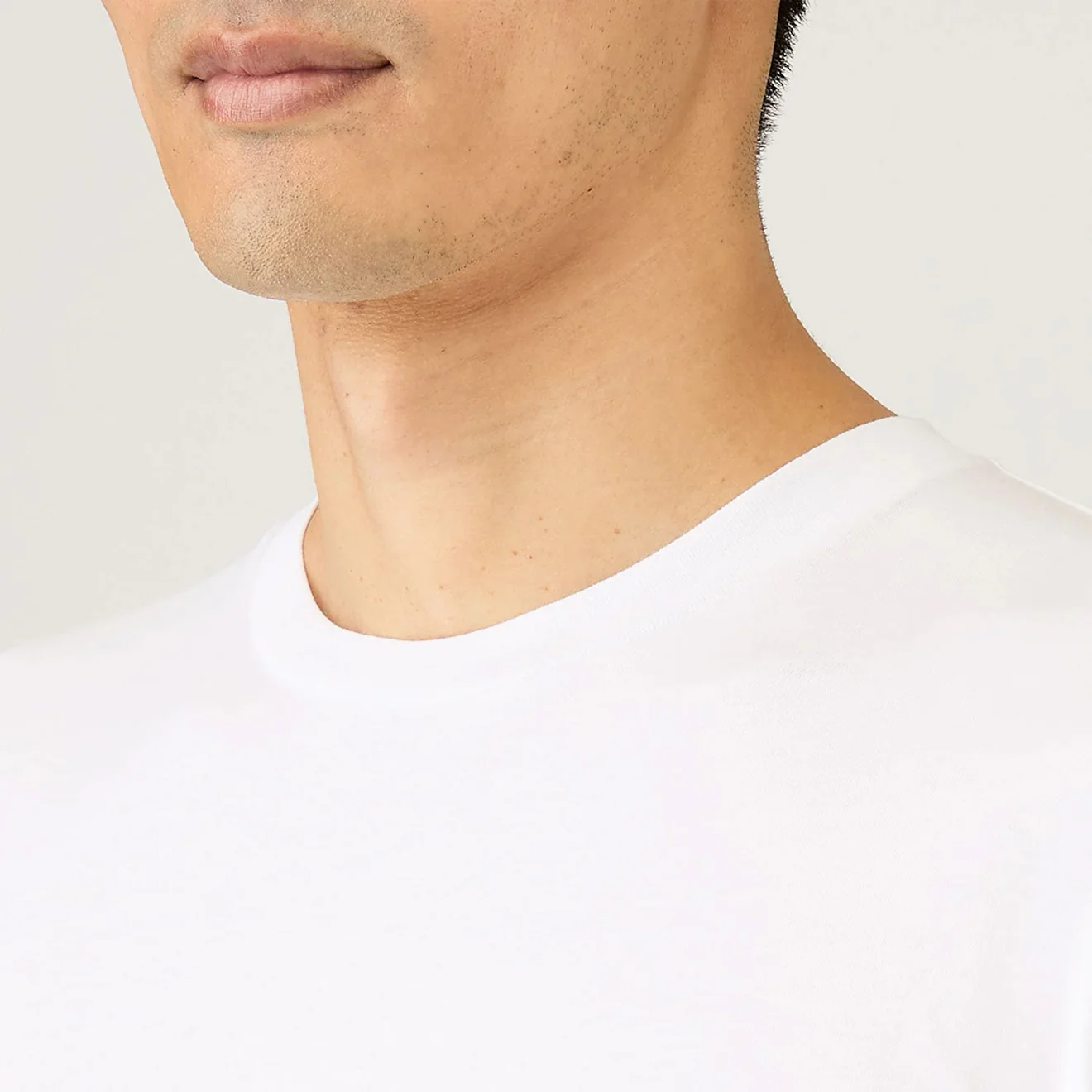 Sunspel SS Riviera T-Shirt White - Image 4