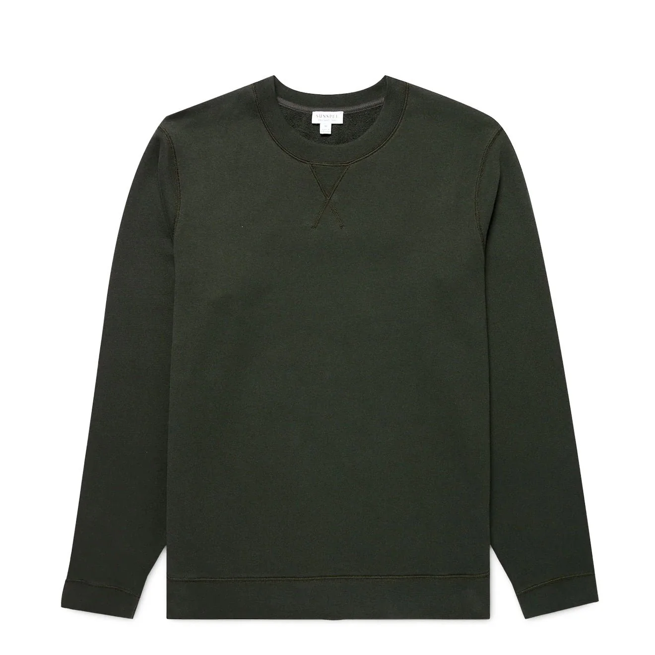 Sunspel Sweatshirt Dark Green