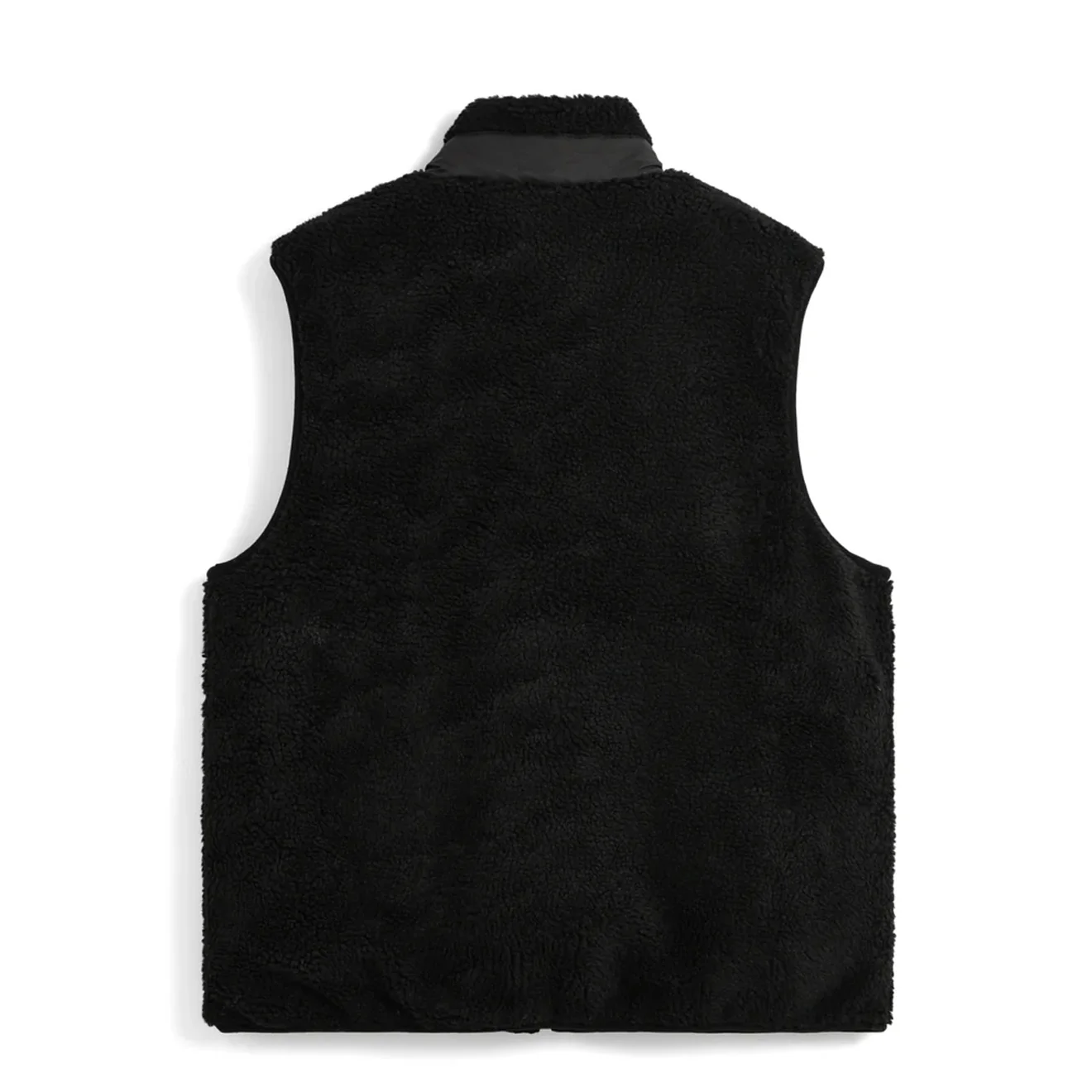 Taion Mountain W-Zip Boa Hi Neck Vest Black / Black - Image 2