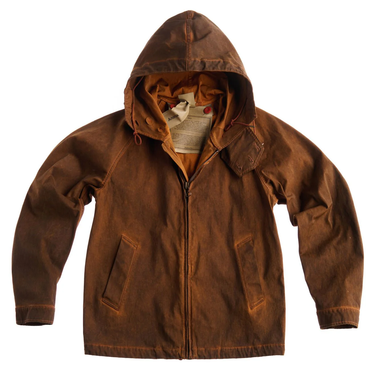 Ten C Anorak Terra Di Siena Jacket Brown