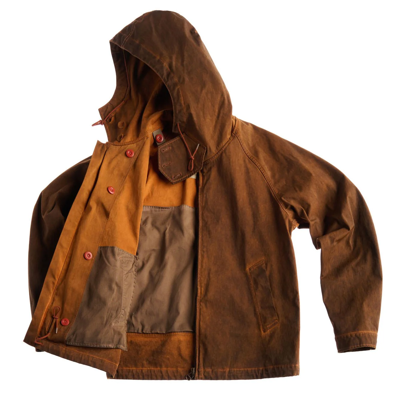 Ten C Anorak Terra Di Siena Jacket Brown - Image 2