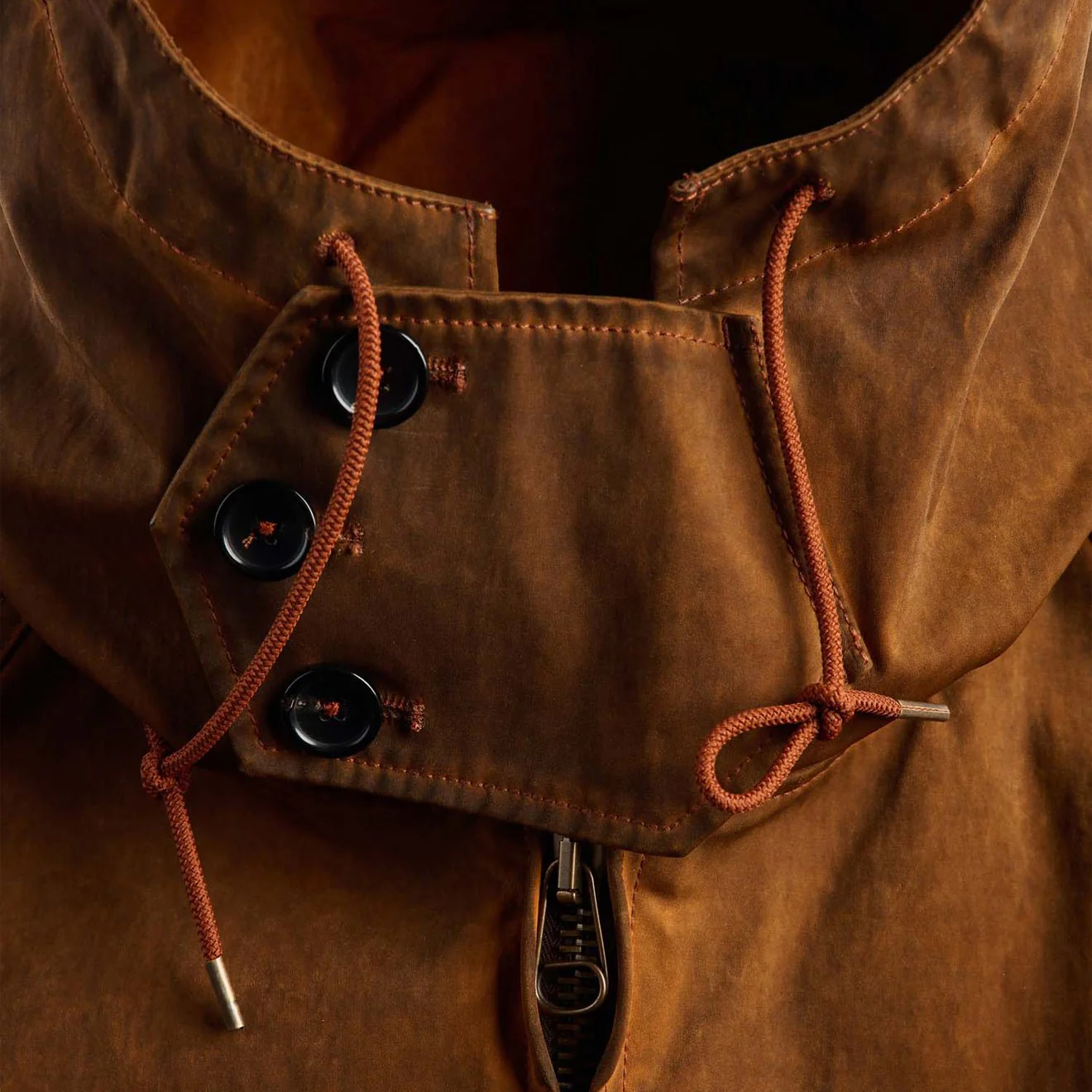 Ten C Anorak Terra Di Siena Jacket Brown - Image 4