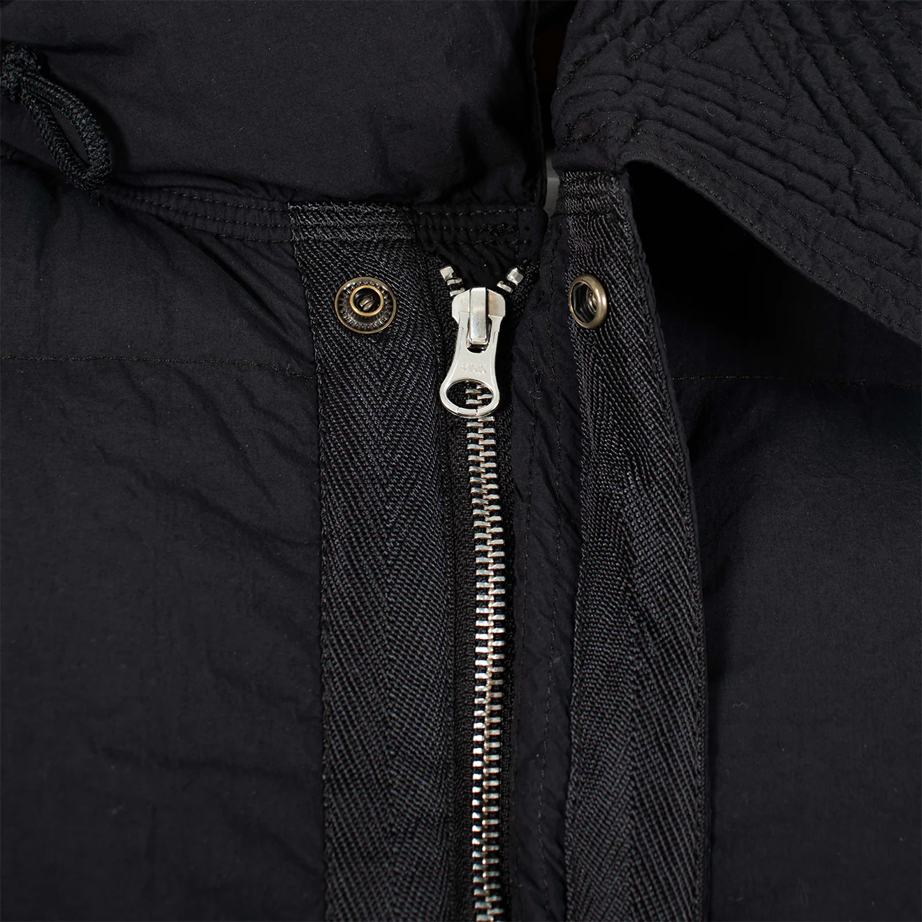 Ten C Hooded Quilt Articdown Parka Black - Image 3