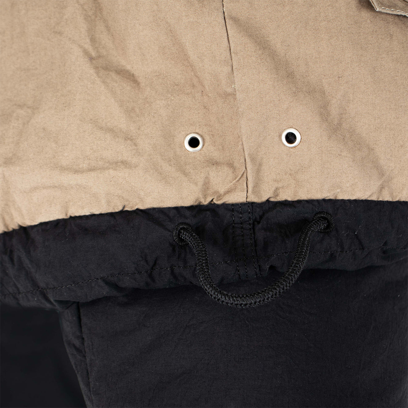 Ten C Hooded Quilt Articdown Parka Black - Image 5