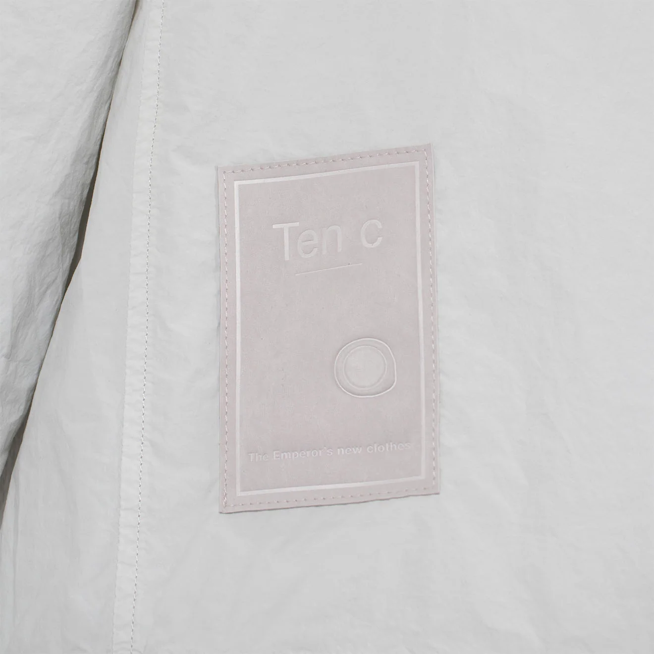 Ten C Lightweight Jacket Grey Microchip - Image 4