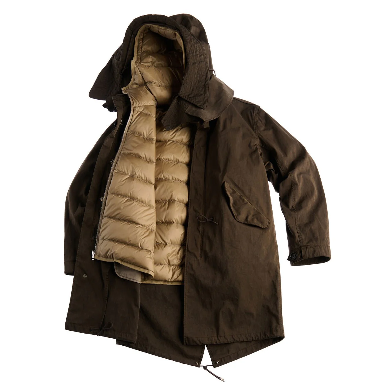 Ten C Parka Turkish Coffee - Image 3