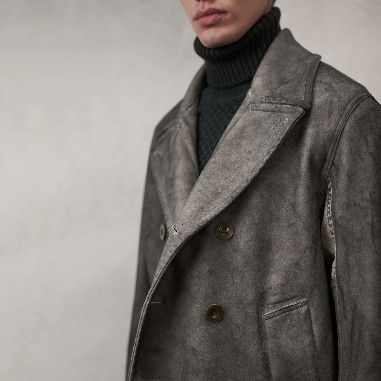 Ten C Shady Caban Jacket Grey - L (50) - Image 3