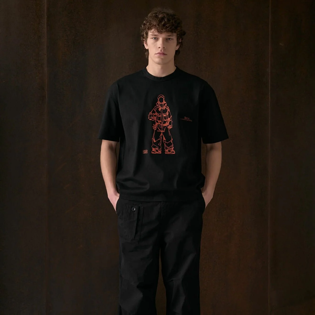 Ten C Gang Box Collab T-Shirt Black - Image 2