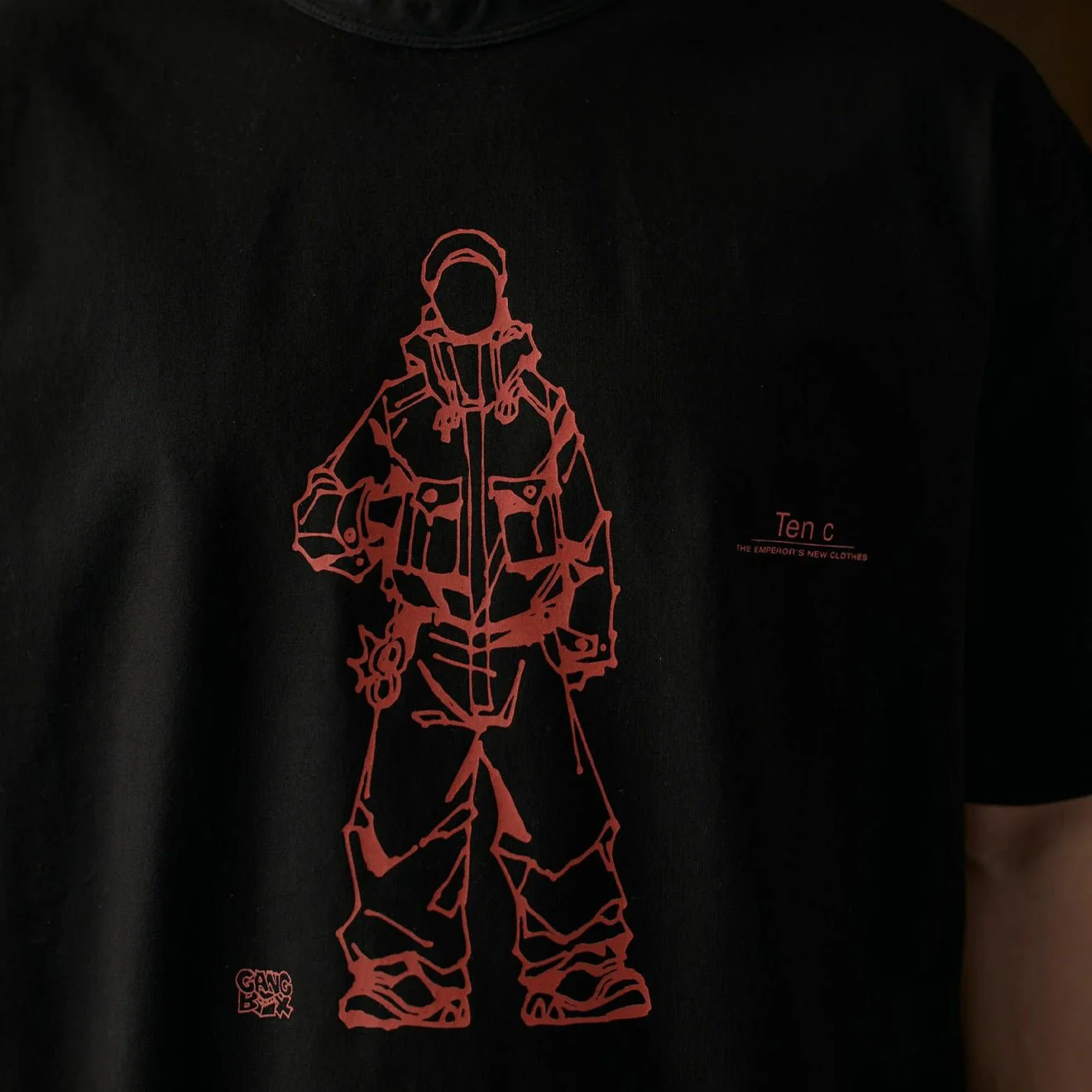 Ten C Gang Box Collab T-Shirt Black - Image 3