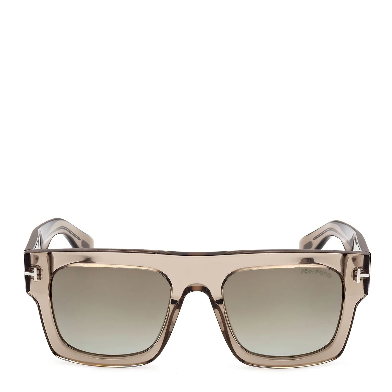 Tom Ford Fausto Sunglasses FT0711 47Q 53 Light Brown