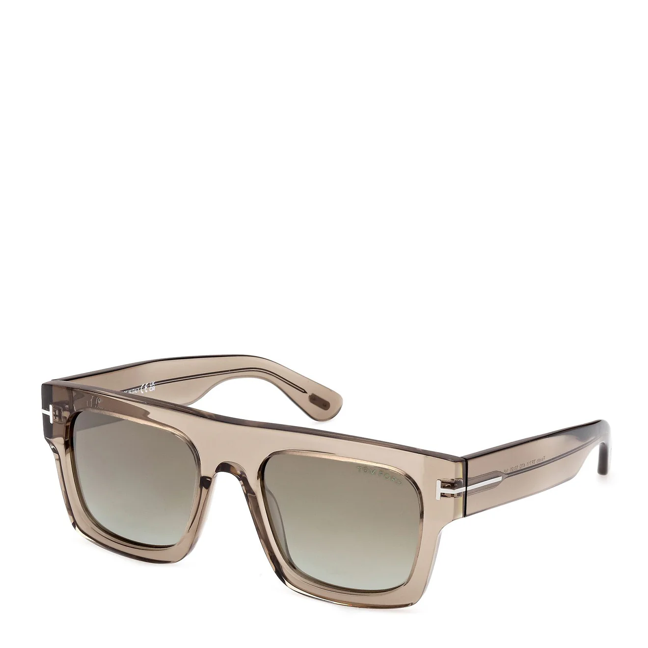 Tom Ford Fausto Sunglasses FT0711 47Q 53 Light Brown - Image 2