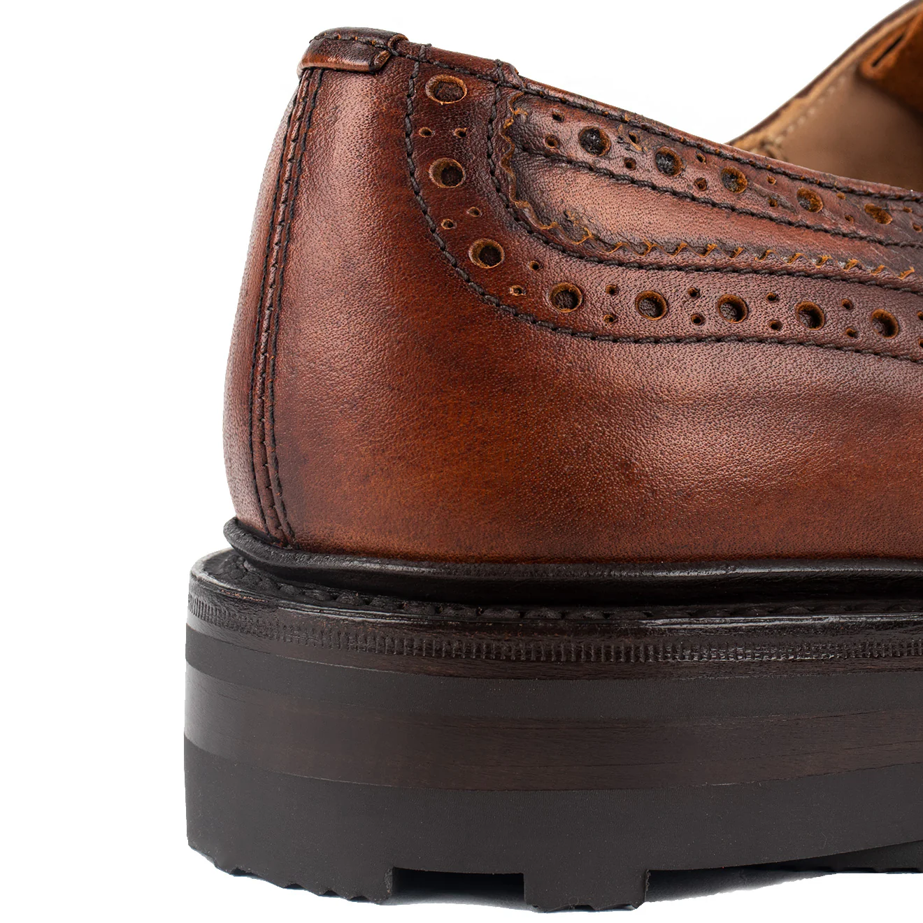 Trickers Bourton Country Shoe Caramel Kudu - Image 10