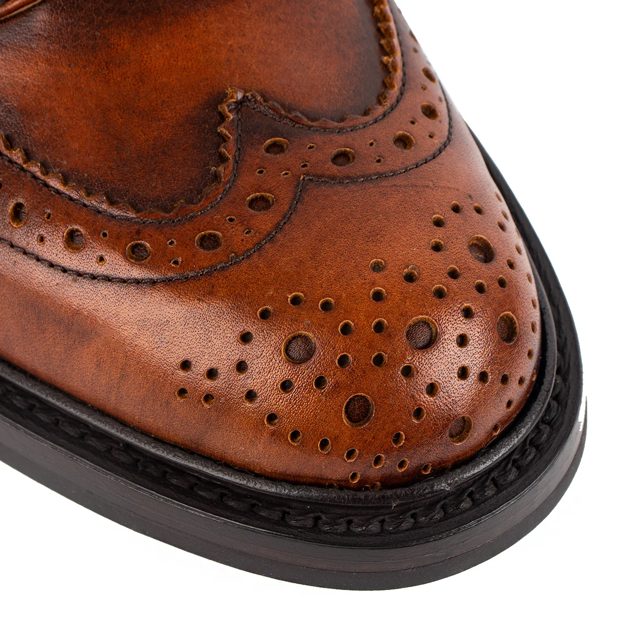 Trickers Bourton Country Shoe Caramel Kudu - Image 9