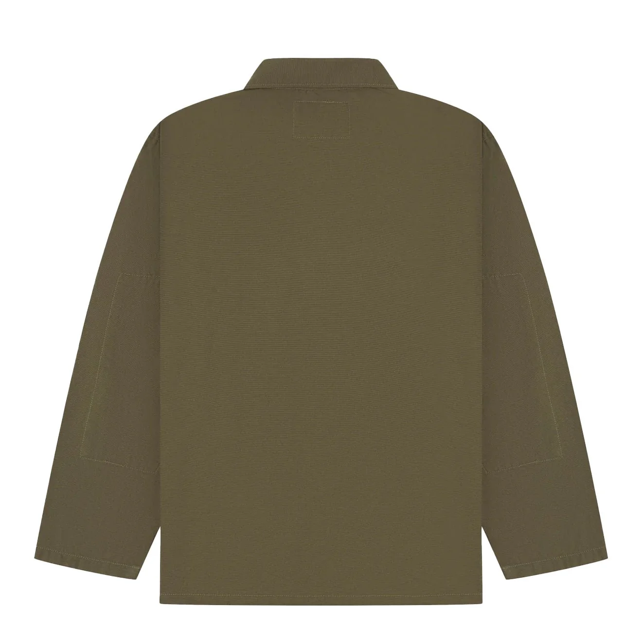 Uskees 3001 Buttoned Overshirt Dark Taupe - Image 2