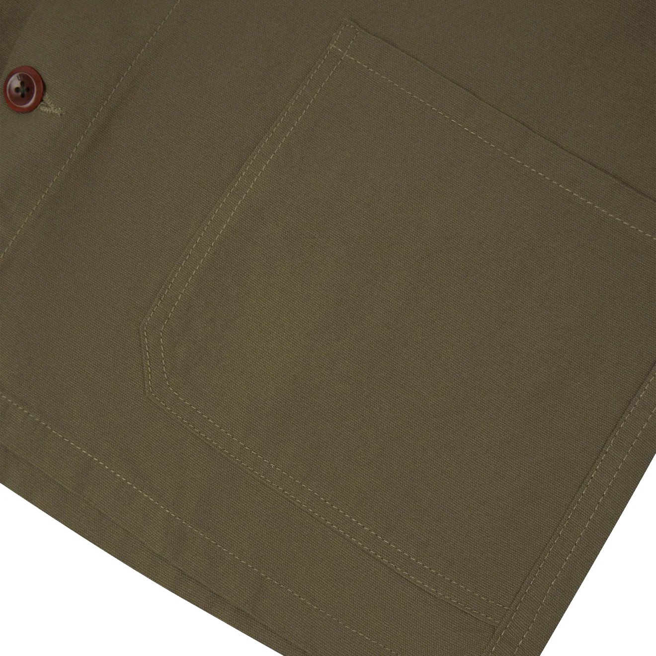 Uskees 3001 Buttoned Overshirt Dark Taupe - Image 4