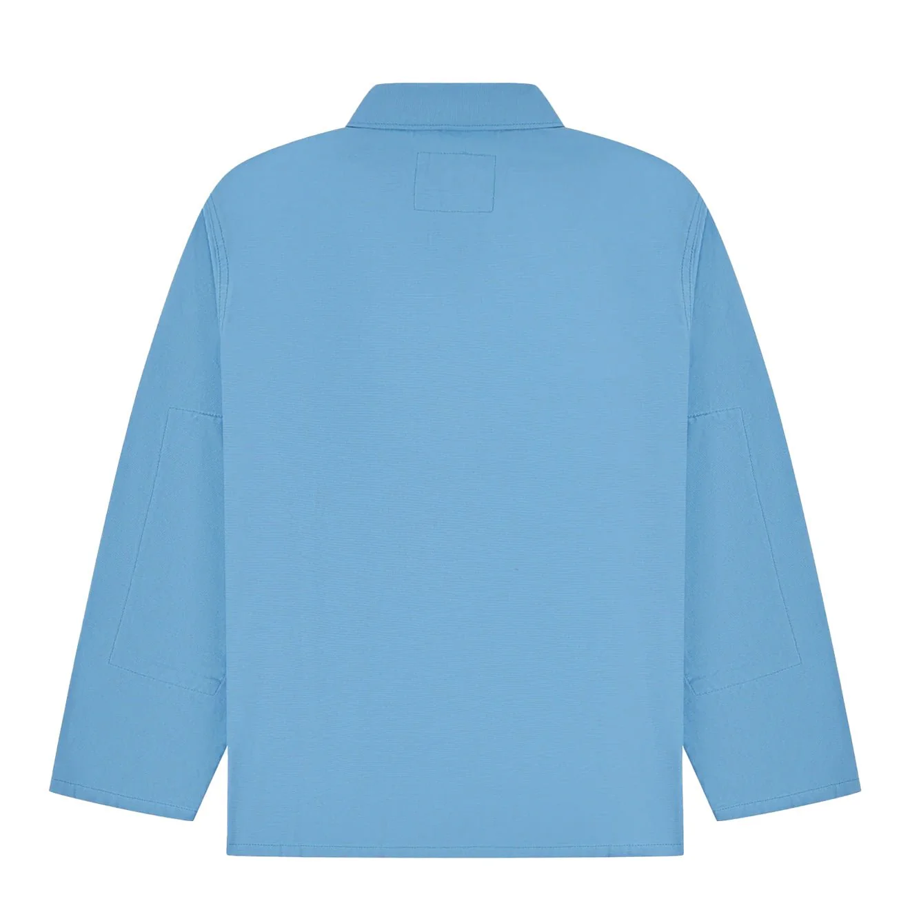 Uskees 3001 Buttoned Overshirt Powder Blue - Image 2