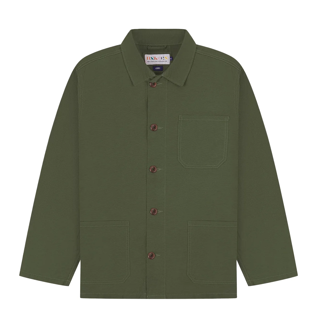 Uskees 3001 Overshirt Coriander