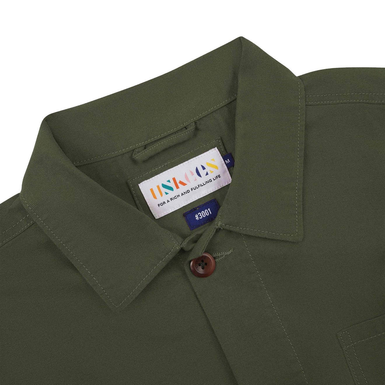 Uskees 3001 Overshirt Coriander - Image 3