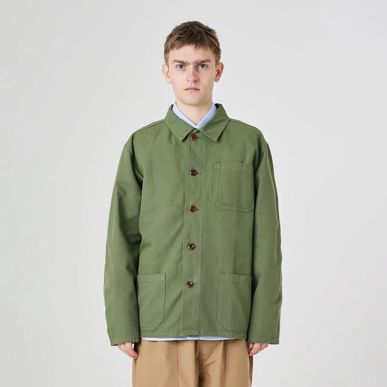 Uskees 3001 Overshirt Coriander - Image 5
