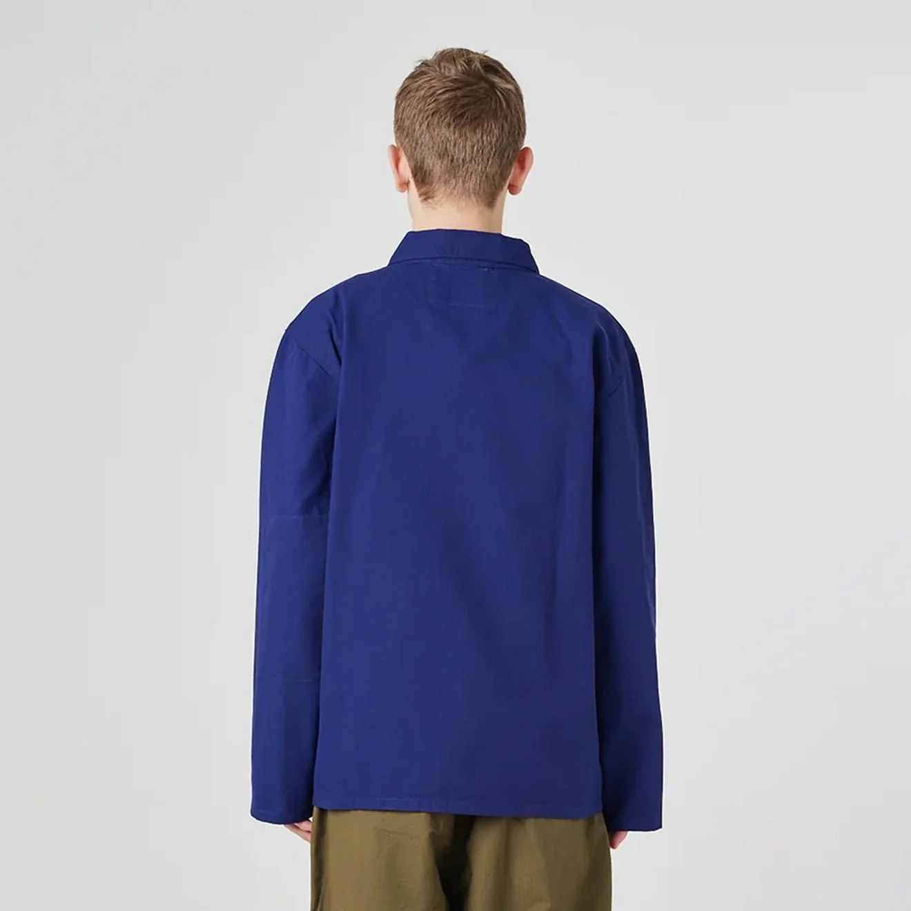 Uskees 3001 Overshirt Deep Indigo - Image 6
