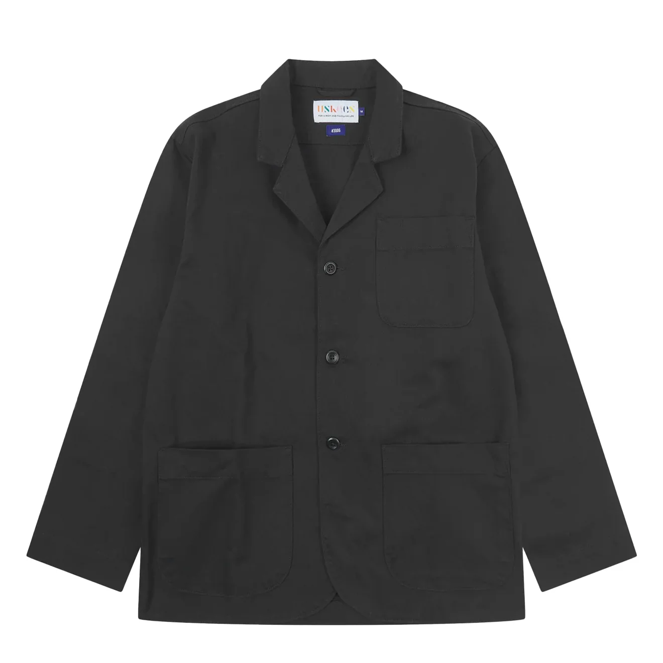 Uskees 3006 Twill Blazer Black