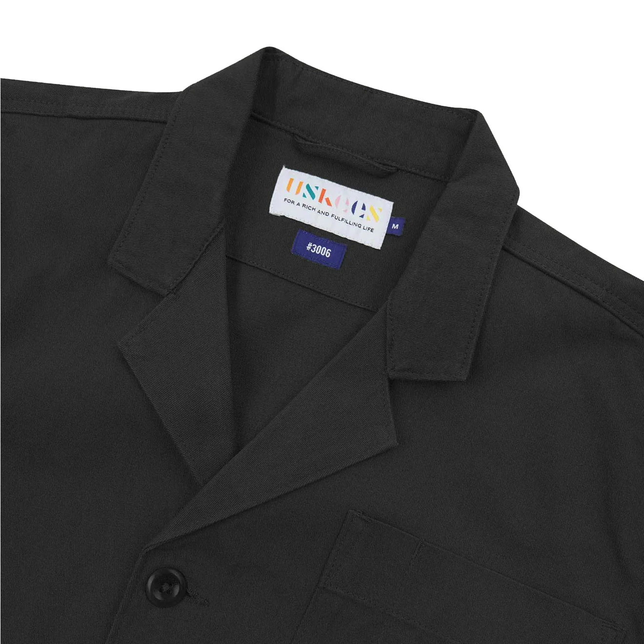 Uskees 3006 Twill Blazer Black - Image 3