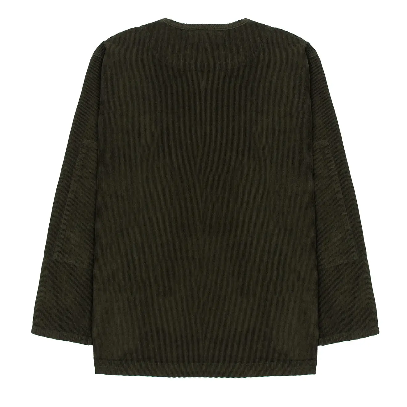 Uskees 3030 Crew Neck Cord Zip Jacket Vine Green - Image 2