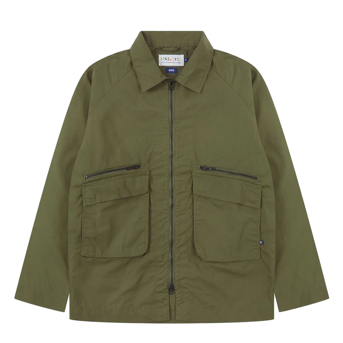 Uskees 3045 Ripstop Field Jacket Ivy Green