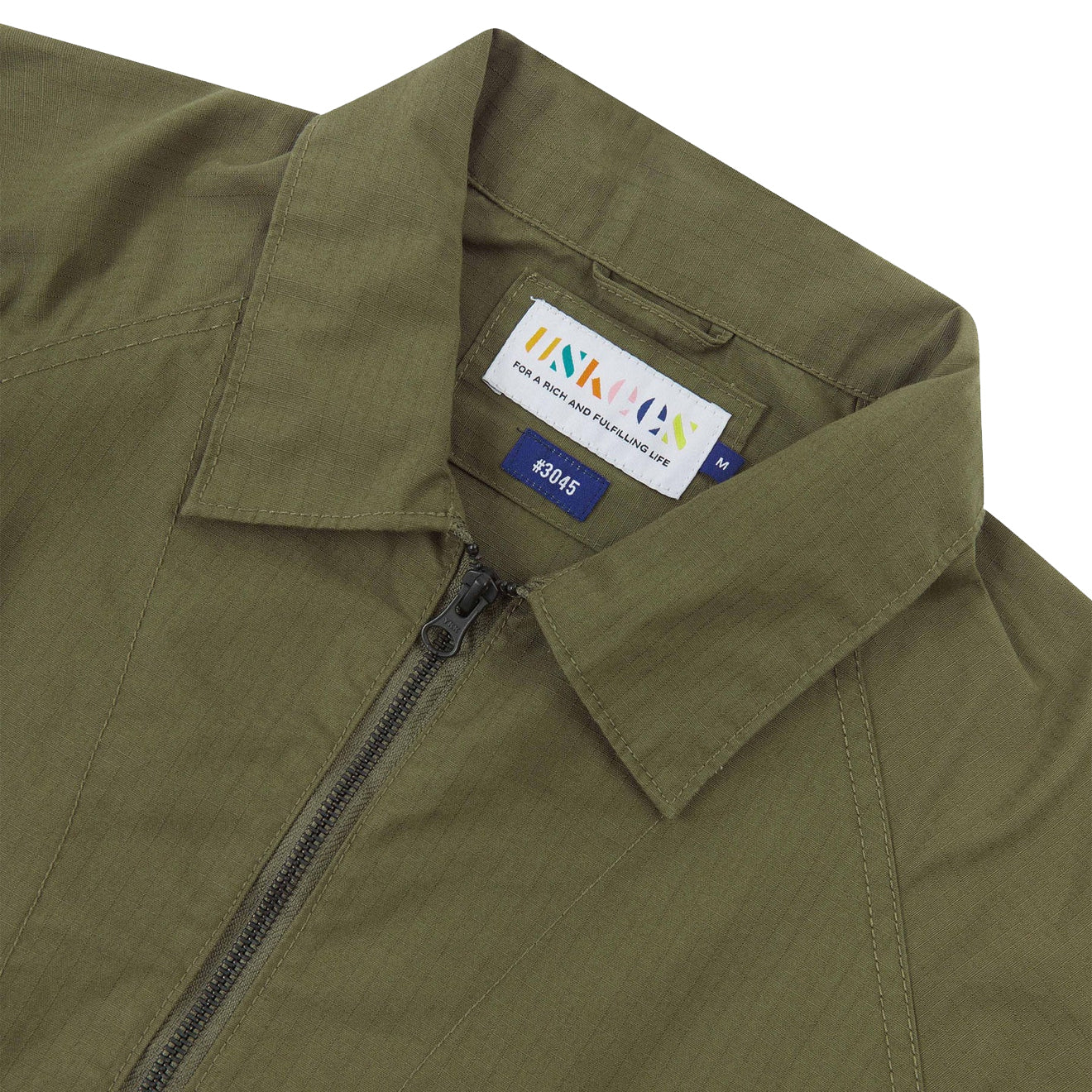 Uskees 3045 Ripstop Field Jacket Ivy Green - Image 3