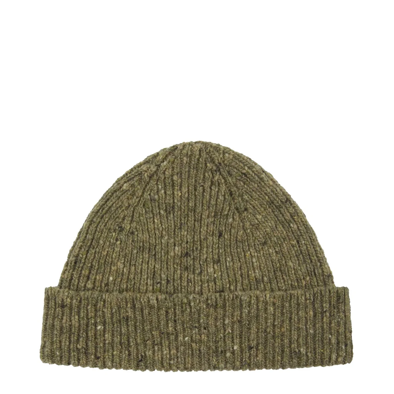 Uskees 4003 Speckled Donegal Wool Hat Herb