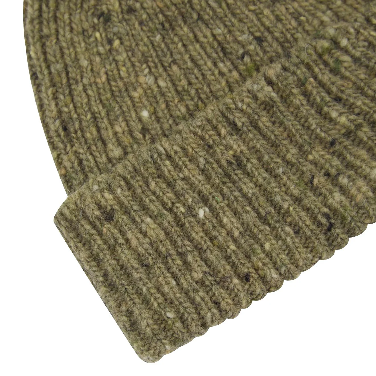 Uskees 4003 Speckled Donegal Wool Hat Herb - Image 2