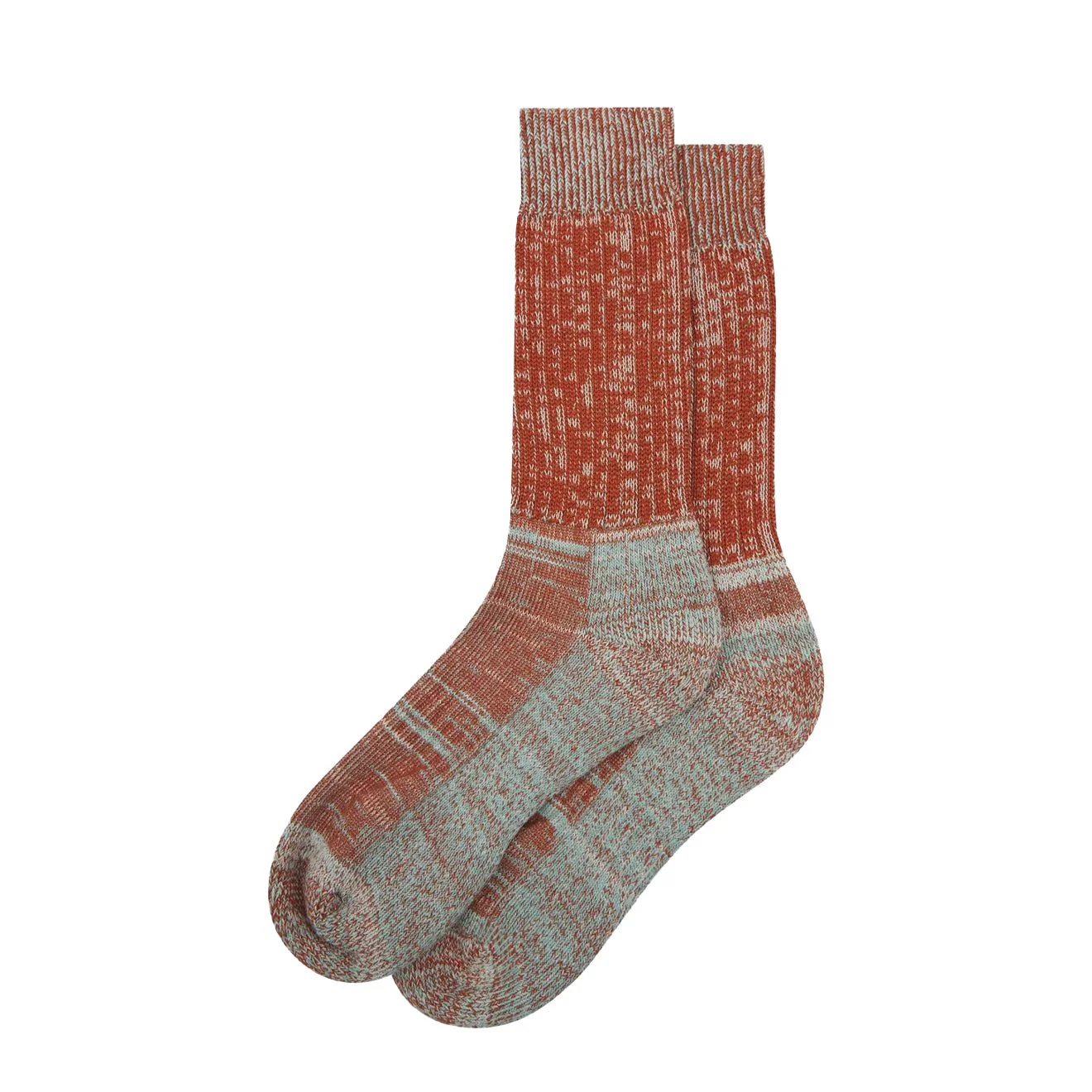 Uskees 4006 Colour Fuzzy Socks Alpine Brown