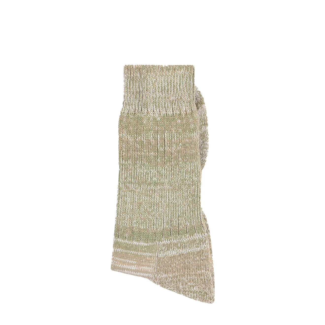 Uskees 4006 Organic Cotton Sock Khaki Mix - Image 2