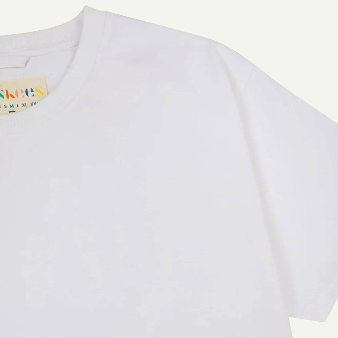 Uskees T-Shirt White - Image 3