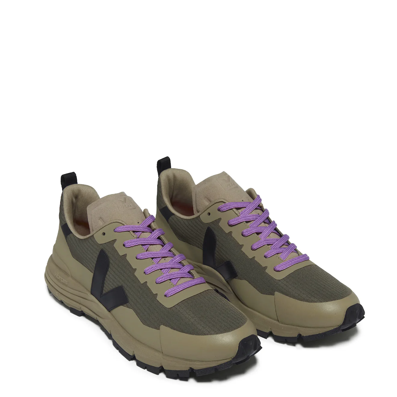Veja Dekkan Ripstop Trainer Kaki Black - Image 2